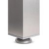 FORTY FIVE Stützfuß 80 Höhe 820 mm Edelstahloptik geb. mit Höhenverst.