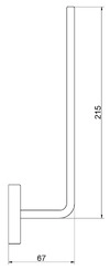 GIESE Ersatzpapierhalter für 2 Rollen