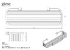 GIESE Wannenbord schwarz matt