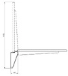 GIESE Safeline Duschklappsitz chrom/weiß