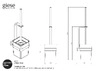 GIESE Tono Toilettenbürstengarnitur Wandmodell schwarz matt