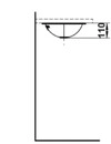 LAUFEN Einbauwaschtisch FORM 425x325 oval weiß ohne Hahnloch mit Überlauf
