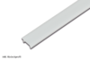 HERA Eckprofil 19mm 2m Alu mit Abdeckprofil 15mm matt