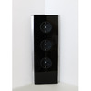 WIPO Power Eck G Steckdosenelement 3x Schuko Glas schwarz