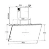 AMICA Kaminhaube 80cm KHF 695 801 S Schwarz