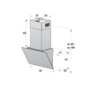 GORENJE Kaminhaube, kopffrei 60 cm WHI66236B