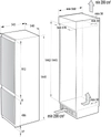 GORENJE Kühl-Gefrier-Kombi - N 145 cm RKI514D22