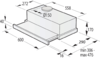 GORENJE Flachschirmhaube 60 cm TH 62 E4X Edelstahl
