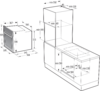 GORENJE Elektro-Einbaubackofen BOS 6737 E13BG Schwarz