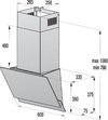 GORENJE Kaminhaube W6TB 60cm schwarz