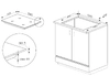 AMICA Backofen-Set B3000 (EBX 944 200 S + KMI 774 660 E)
