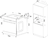 AMICA Einbaubackofen EBX 944 870 V