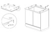 AMICA Induktionskochfeld autark 60 cm Edelstahlrahmen KMI 772 660 E