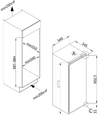 AMICA Gefrierschrank 88 cm EGS 16173-1