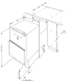AMICA Unterbau-Kühlschrank 82 cm UVKSS 351 911