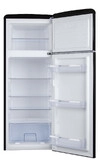AMICA Kühl-Gefrierkombi 144 cm Retro Design matt-schwarz KGC 15637 MS