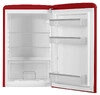 AMICA Vollraum-Kühlschrank 88 cm Retro Design Chili Red VKS 15620-1 R
