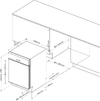 AMICA Geschirrspüler teilintegrierbar 60 cm EGSP 14797-1 E