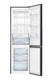 AMICA Kühl-Gefrierkombi 180 cm Total NoFrost schwarze Edelstahloptik KGC 15495 S