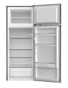 AMICA Kühl-Gefrierkombi 144 cm Edelstahloptik DT 374 160 E